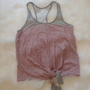 NWOT SO relaxed fit striped tie tank top